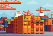 الصادرات الغذائية المصرية تسجل 216 ألفطن في أسبوع وتتصدر الموالح القائمة