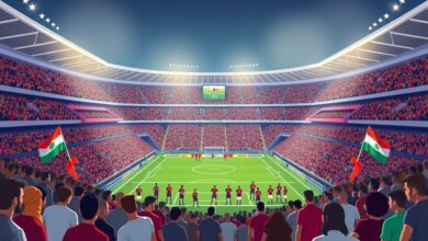 توافد جماهيري على ستاد الإسكندرية لمشاهدة مباراة مصر وإيران في كأس العالم 2026
