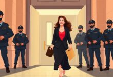 جيهان الشماشرجي تعلن براءتها من تهمة سرقة منقولات سيدة بالإكراه أمام محكمة جنايات القاهرة