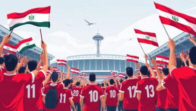 جماهير مصرية تتجه إلى ملعب لومن فيلد لدعم الفراعنة أمام إيران في كأس العالم 2026