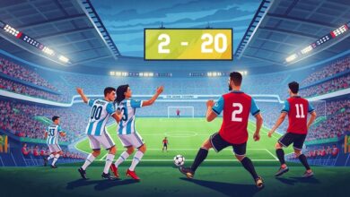 الأرجنتين تتقدم على الأردن بهدفين نظيفين بنهاية الشوط الأول في كأس العالم 2026