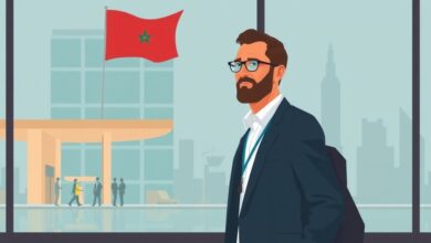 الحسين عموتة يصل القاهرة لبدء تجربته مع الأهلي وتحديد موعد تقديمه للإعلام