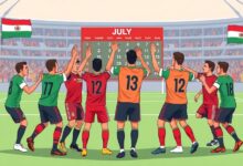 كاريكاتير يبرز تأهل مصر إلى دور الـ32 في كأس العالم 2026 بعد التعادل مع إيران