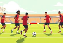 صلاح والرباعي المصري يتدربون بصورةطبيعية استعداداً لمواجهة أستراليا في كأس العالم 2026
