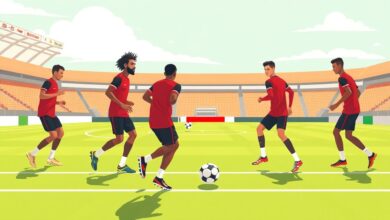 صلاح والرباعي المصري يتدربون بصورةطبيعية استعداداً لمواجهة أستراليا في كأس العالم 2026