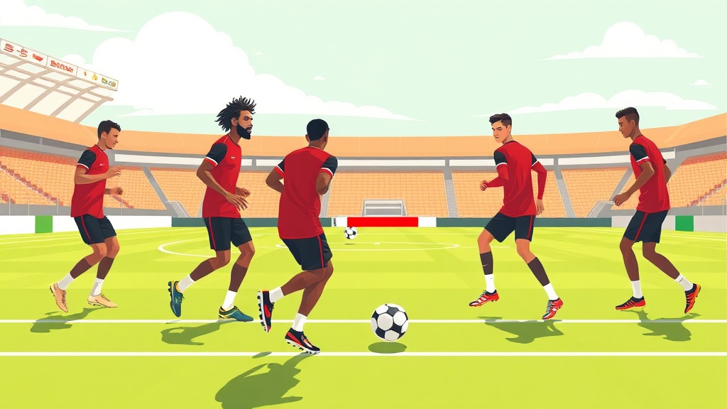 صلاح والرباعي المصري يتدربون بصورةطبيعية استعداداً لمواجهة أستراليا في كأس العالم 2026