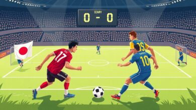 التعادل السلبي يحسم الشوط الأول بين اليابان والسويد في كأس العالم 2026