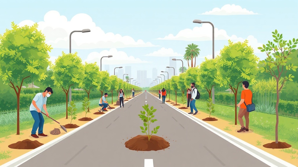 محافظة الجيزة تعلن إطلاق مبادرة «ازرع شجرة» في أبو النمرس لتعزيز المظهر الحضاري ورفع الوعي البيئي
