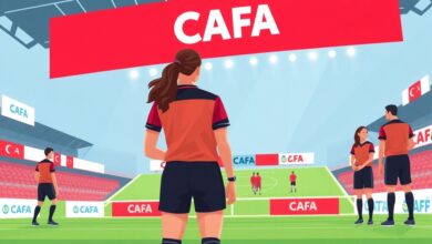 انطلاق معسكر حكام أمم أفريقيا للسيدات بمشاركة شاهندا المغربي ويارا عاطف