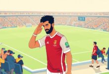 محمد صلاح يظهر حزنه بعد استبداله أمام إيران في كأس العالم 2026