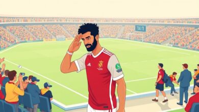 محمد صلاح يظهر حزنه بعد استبداله أمام إيران في كأس العالم 2026