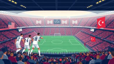 تشكيل أمريكا وتركيا الرسمي في مواجهة الجولة الثالثة من المجموعة الرابعة لكأس العالم 2026