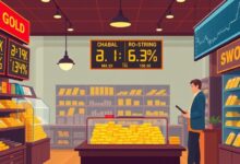 سعر الذهب اليوم في مصر يرتفع محلياً وتراجع عالمي بسبب الضربات الإيرانية الأمريكية