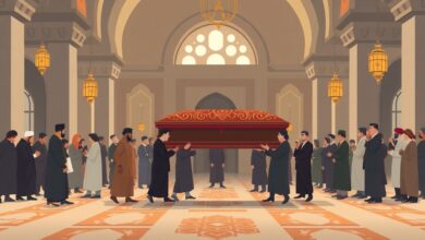 تشييع جنازة المنتج الفني غزال الشال في مسجد الحصري بحضور مقربين وزملاء من الوسط الفني