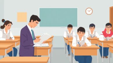الإسماعيلية: متابعة رئيس منطقة الأزهر لامتحانات القسم العلمي بالثانوية الأزهرية بمعهد محمد جبر بالقصاصين