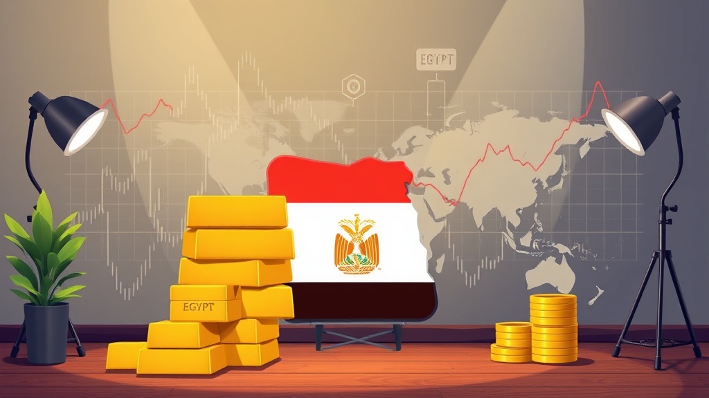 مصر تعزز احتياطيها من الذهب إلى 4.16 مليون أوقية وتطل على بنك الذهب وتطوير الصناعة المحلية