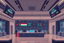 صفقات بيع كبيرة في البورصة المصرية تقود إلى انخفاض حيازات كبار المساهمين في العربية للمحابس وأكت فايننشال بقيمة 121.2 مليون جنيه