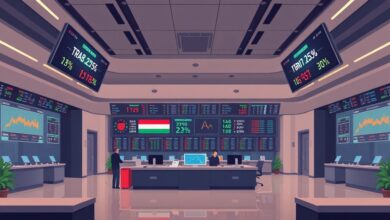 صفقات بيع كبيرة في البورصة المصرية تقود إلى انخفاض حيازات كبار المساهمين في العربية للمحابس وأكت فايننشال بقيمة 121.2 مليون جنيه