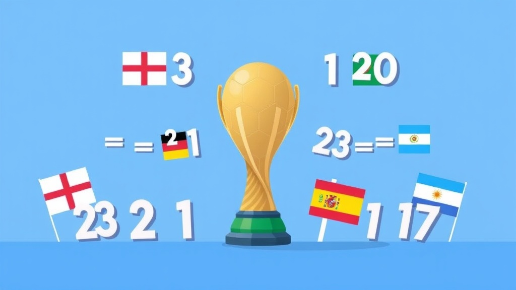 إنجلترا تتصدر قائمة ملوك التعادلات في تاريخ كأس العالم برصيد 23 تعادلاً