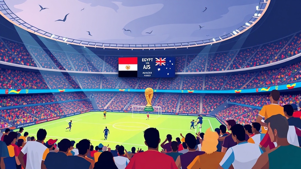 مصر تواجه أستراليا في دور الـ32 من كأس العالم 2026 مع انتهاء مرحلة المجموعات