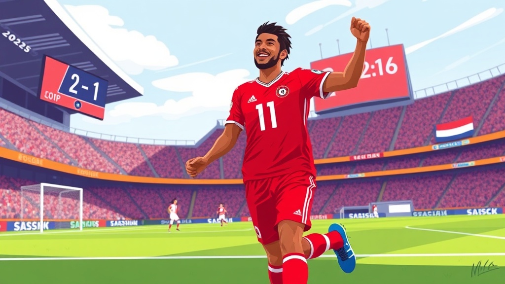 المستوري يسجّل الهدف الأول لتونس أمام هولندا في مونديال 2026
