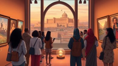 معرض إنسان ومكان يعرض حصاد تجربة ثلاثين فناناً من ختام ملتقى برسونا للفنون التشكيلية