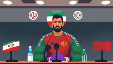 حارس إيران يصف مواجهة مصر في مونديال 2026 بأنها الأهم في تاريخ الكرة الإيرانية