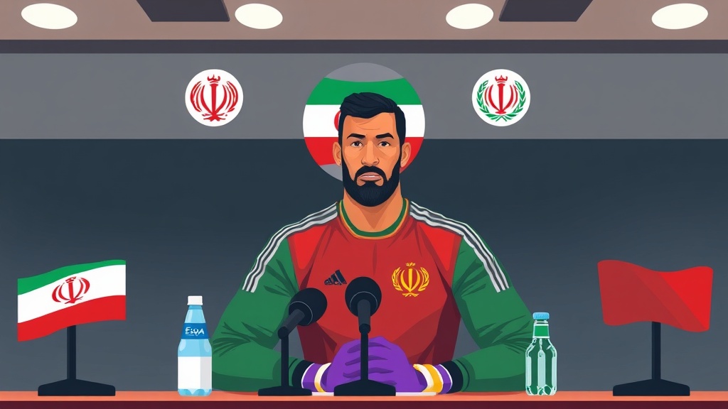 حارس إيران يصف مواجهة مصر في مونديال 2026 بأنها الأهم في تاريخ الكرة الإيرانية