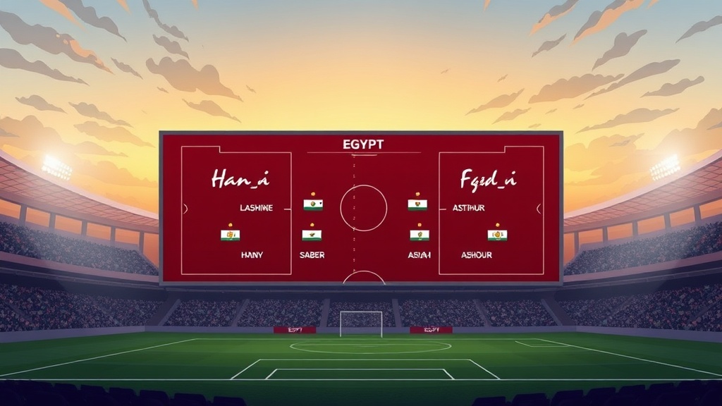 تشكيل منتخب مصر الرسمي أمام إيران في مونديال 2026