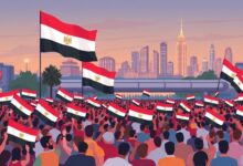 ازدحام جماهيري بأعلام مصر في الفان زون بالعاصمة الجديدة قبل مواجهة مصر ونيوزيلندا في كأس العالم 2026