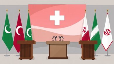 تقدّم ملحوظ في اختتام الجولة الأولى من محادثات سويسرا: بيان قطري باكستاني مشترك
