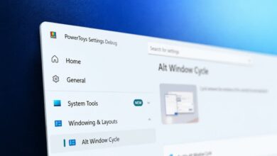 مايكروسوفت تضيف Alt Window Cycle إلى PowerToys لتسهيل التنقل بين نوافذ التطبيق نفسه