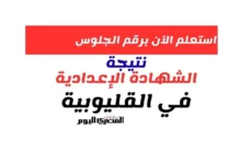 استعلم الآن.. نتيجة الشهادة الإعدادية بمحافظة القليوبية 2026 بالإسم ورقم الجلوس