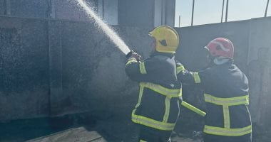 إصابة شخصين في حريق بشقة سكنية ببولاق الدكرور