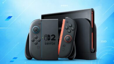 نموذج مُحدّث من Nintendo Switch 2 يظهر بشاشة LCD من Sharp