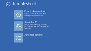 التوفر العام لميزة Point-in-Time Restore في Windows 11 يتيح استعادة الجهاز إلى حالة سابقة خلال دقائق