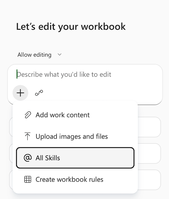 مايكروسوفت تضيف مهارات قابلة لإعادة الاستخدام وموصلات بيانات مالية إلى Excel Copilot وتطلق وضع التخطيط وتحسين تتبّع التغييرات