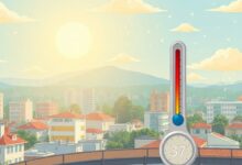 الطقس اليوم: أجواء مستقرة وارتفاع الإحساس بحرارة الطقس بسبب الرطوبة