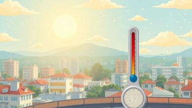 الطقس اليوم: أجواء مستقرة وارتفاع الإحساس بحرارة الطقس بسبب الرطوبة