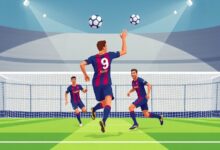 حمزة عبد الكريم يسجل أول هدف له مع برشلونة الأول في مواجهة ودية أمام يوروبا
