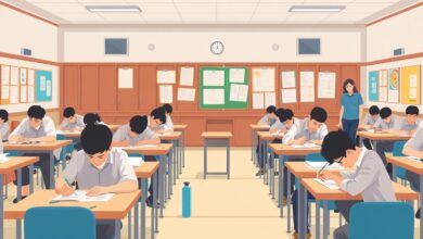 طلاب الثانوية العامة يؤدون امتحان اللغة الأجنبية الأولى غداً في الشعب العلمية والأدبية