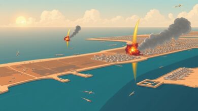 الحكومة اليمنية تشن ضربات صاروخية ومدفعية تستهدف مواقع للحوثيين في الضالع شمال قعطبة وغربها