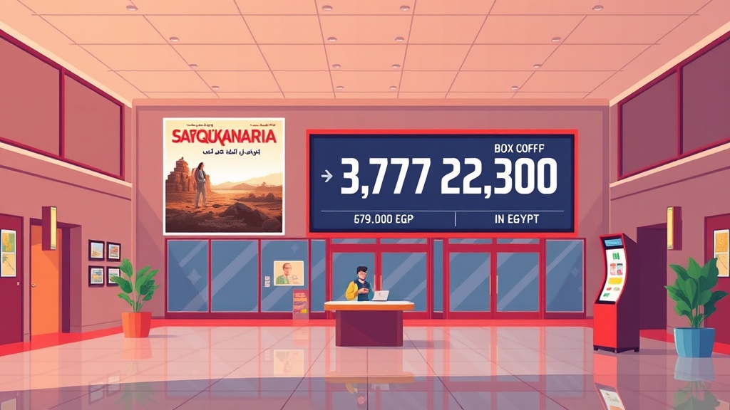 فيلم صقر وكناريا يتصدر شباك تذاكر السينما المصرية السبت بإيرادات 3.778 مليون جنيه