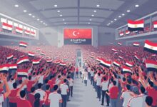 الجماهير المصرية تستقبل منتخبها الوطني بالعلمين الجديدة بعد المشاركة الأخيرة في البطولة الدولية