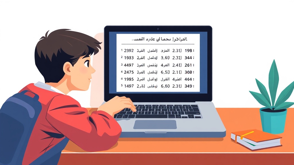 نتيجة الثانوية العامة 2026 برقم الجلوس: الدرجات وتوزيع المواد وخطوات الاستعلام