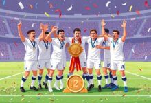منتخب إنجلترا يتوج بثانى ميدالية مونديالية بعد إنجاز 1966
