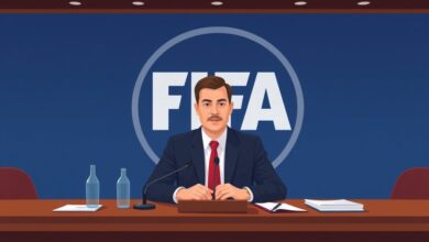 فيفا يرد على اتهامات مجاملة ترامب ويؤكد استقلالية لجان الانضباط في قرار إلغاء إيقاف بالوجون