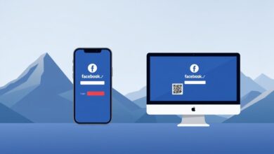 دليل موجز يوضح كيفية تسجيل الدخول إلى حسابك على Facebook من الهاتف أو الكمبيوتر، مع خطوات عملية وتوجيهات لحل المشكلات.