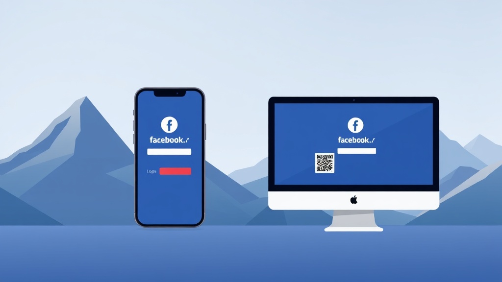 دليل موجز يوضح كيفية تسجيل الدخول إلى حسابك على Facebook من الهاتف أو الكمبيوتر، مع خطوات عملية وتوجيهات لحل المشكلات.