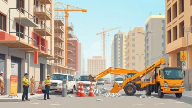 القاهرة تشن حملات لإيقاف البناء المخالف في عين شمس وتتصادر معدات البناء
